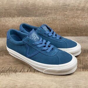 VANS OG Epoch LX Vault Suede Nubuck Blue Fusion Skate Shoe Mens 7 Womens 8.5 NEW